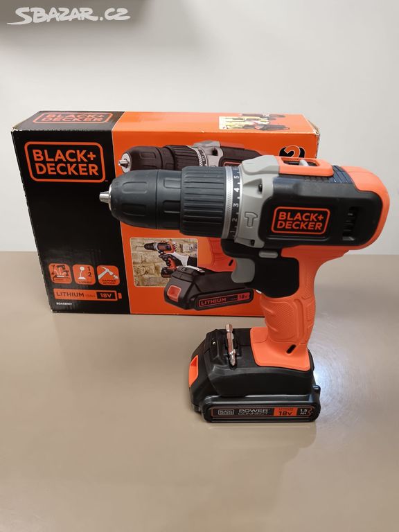 Aku vrtačka Black Decker