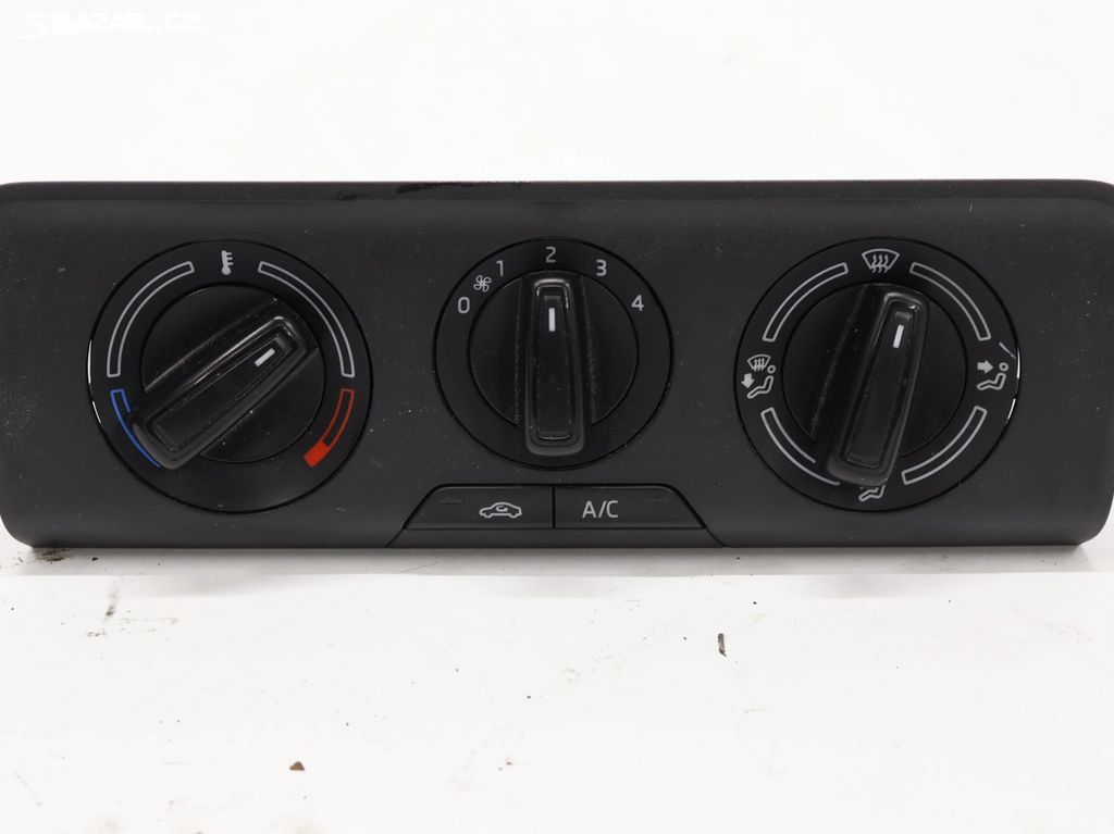 Škoda Fabia III panel klimatizace