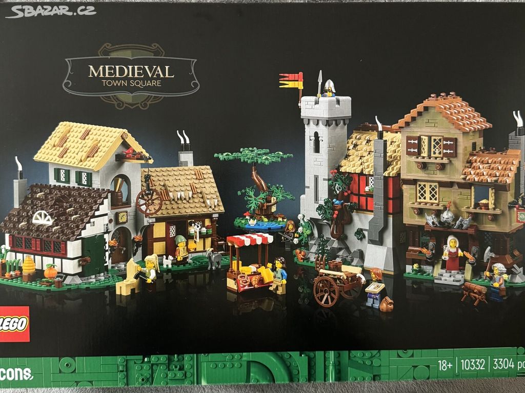 LEGO ICONS 10332 Středověké náměstí