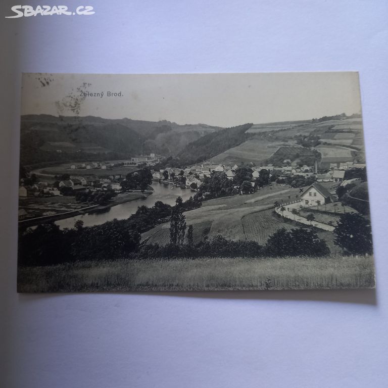 POHLED ŽELEZNÝ BROD 1915