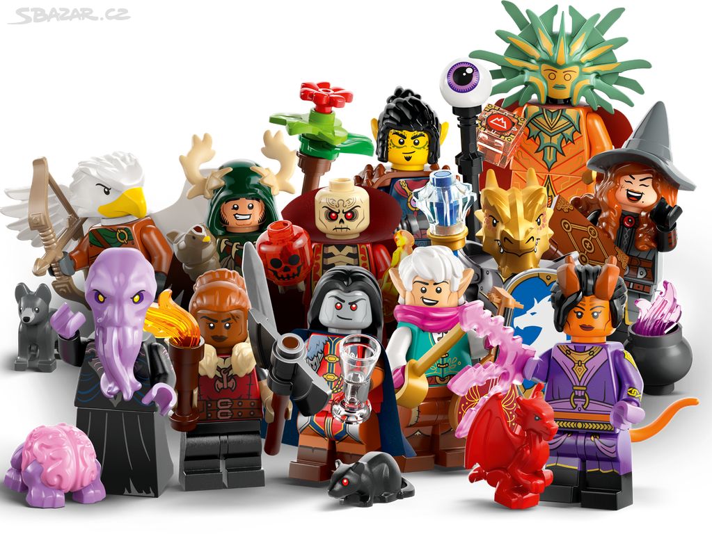 Prodám LEGO Dungeons & Dragons minifigurky