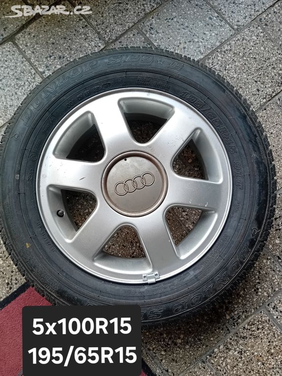 Originální sada kol Audi 5x100R15