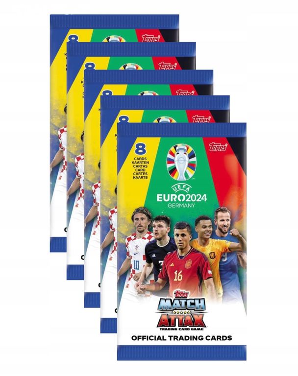 Euro 2024 kartičky match attax