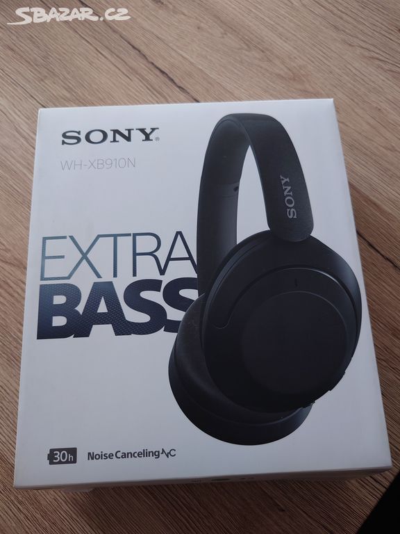 Sluchátka Sony Noise Cancelling WH-XB910N