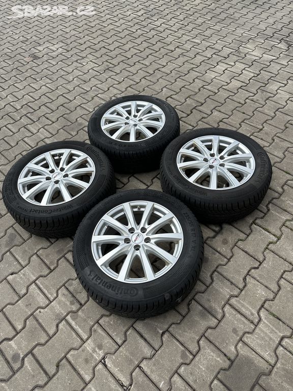 Kompletní alu Platin 5x108r17+235/55r17 zimní