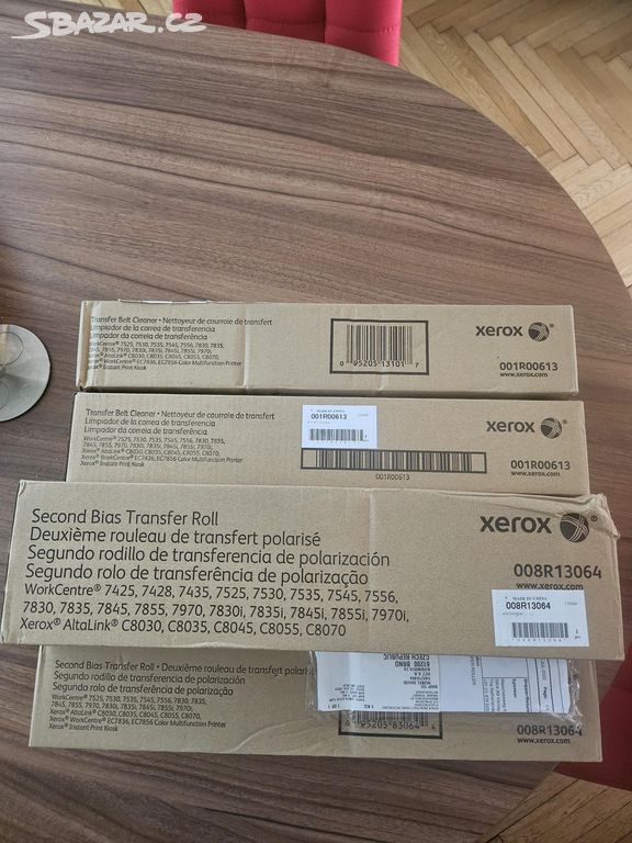 Xerox transfer roller 2 ks + pásová jednotka 2ks