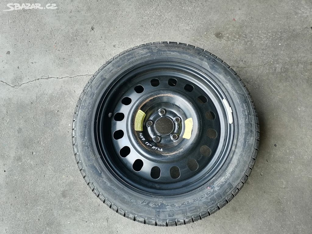 17'' dojezdové kolo rezerva Peugeot 407