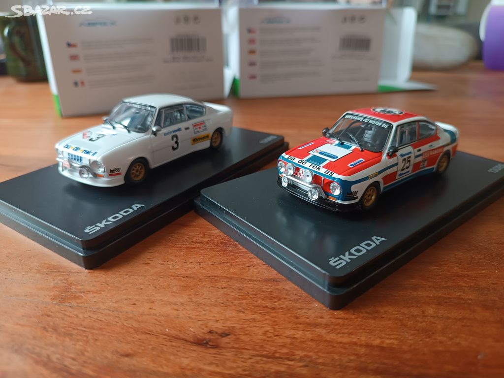 Abrex 1:43 Škoda 130RS