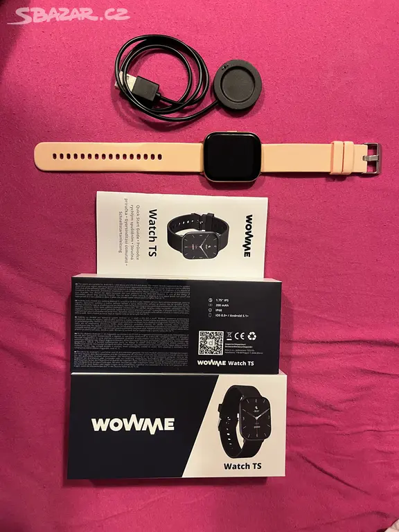 Náhled: Smart watch hodinky WawMe TS chytre damske