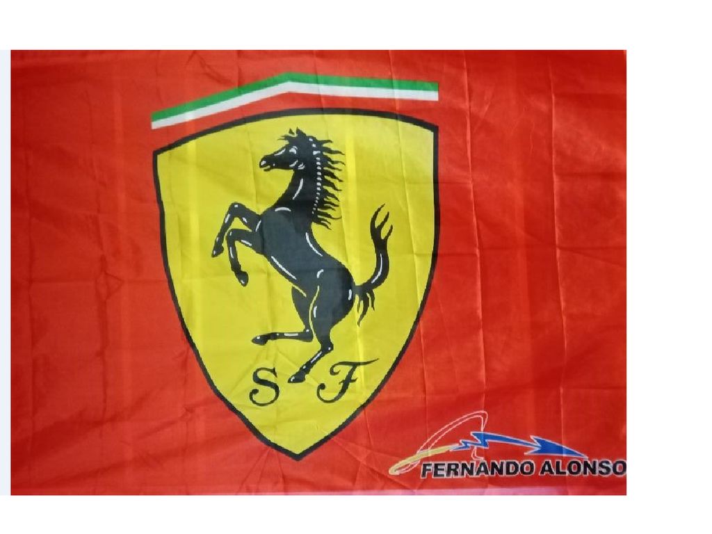 Nová vlajka Scuderia FERRARI 150 x 100 cm