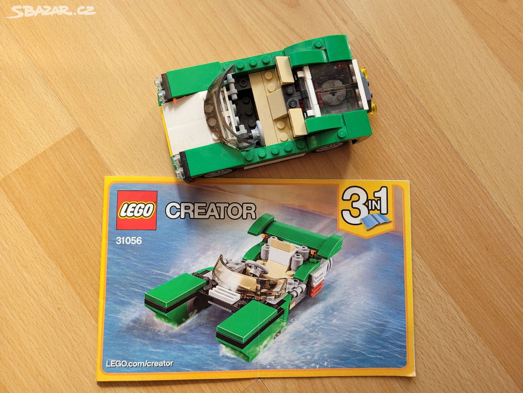 Lego CREATOR 31056 Zelený rekreační vůz - u Nisou, Jablonec nad Nisou - Sbazar.cz
