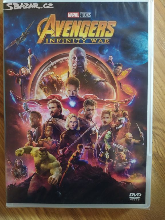DVD Avengers Infinity War - Přílepy, Kroměříž - Sbazar.cz