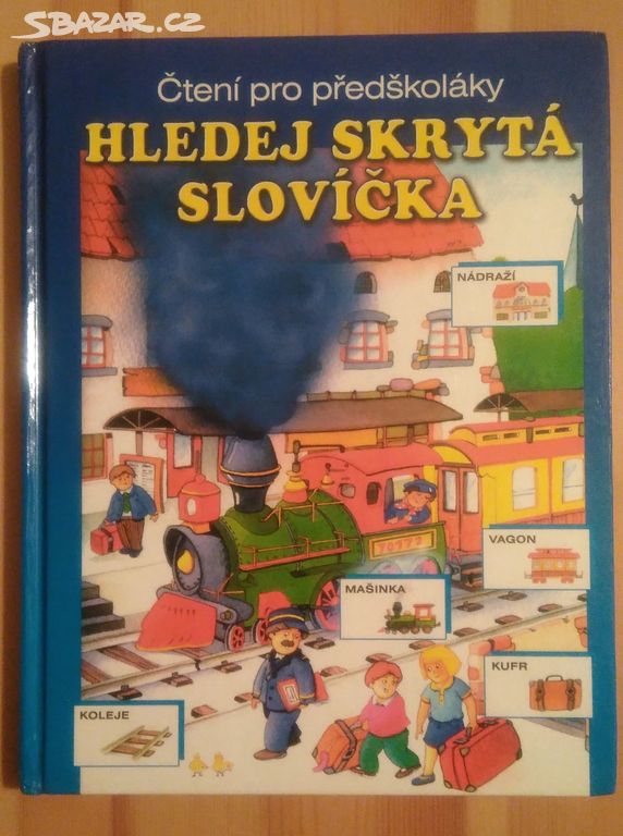 Kniha Hledej skrytá slovíčka