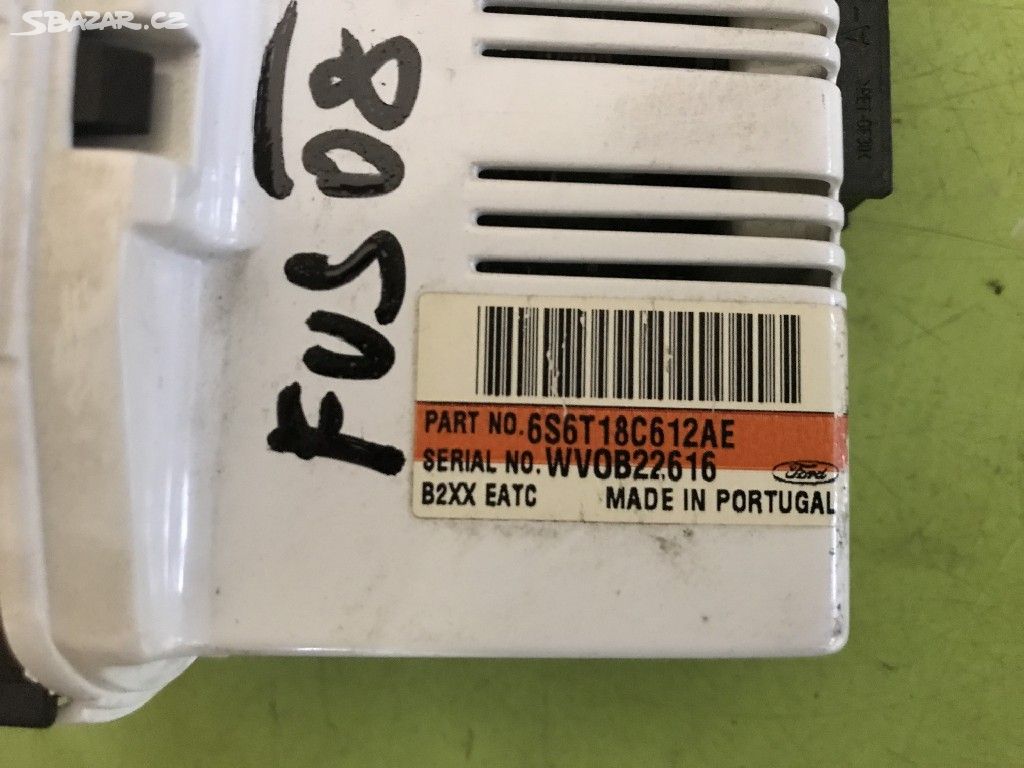 Digitální panel ovládání klimatizace Ford Fusion - Polička, Svitavy ...