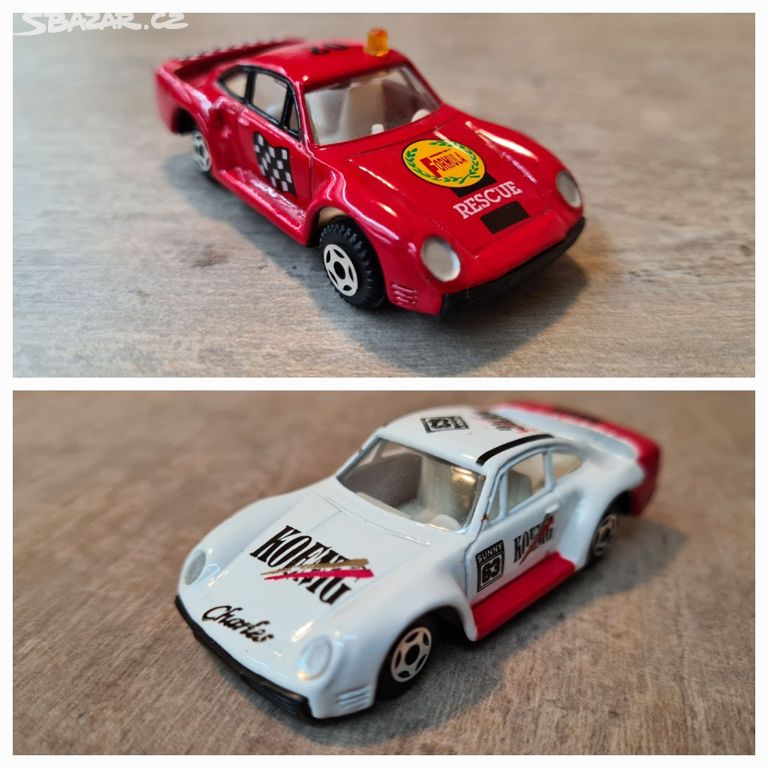 Angličáky- Vintage Porsche 959 měřítko 1:64