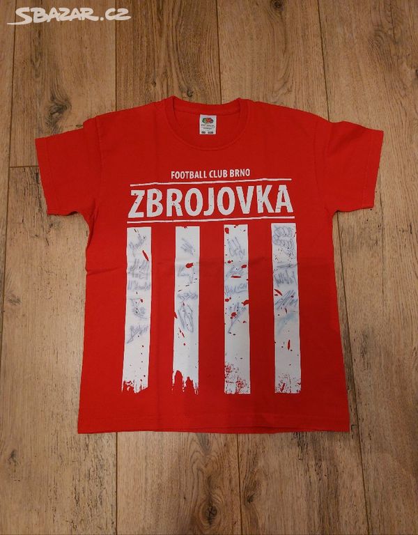 Tričko Zbrojovka Football club Brno 11-12 let