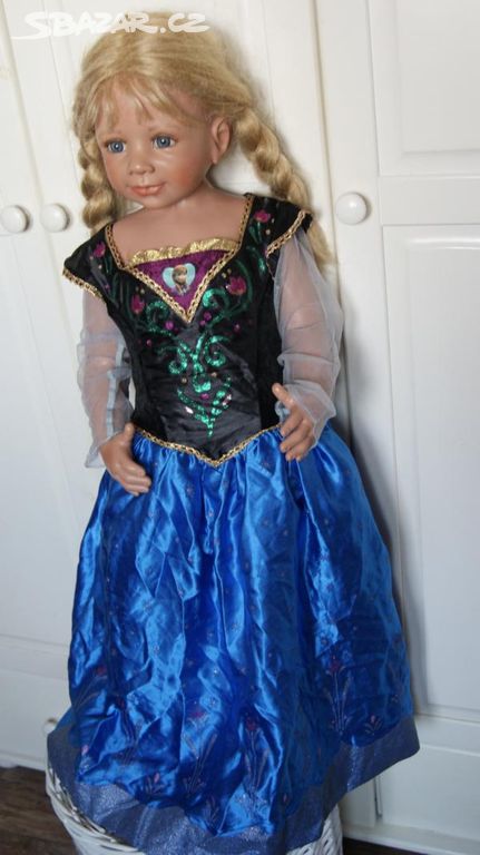 šaty Disney Frozen princezna Anna, vel.3-4 roky