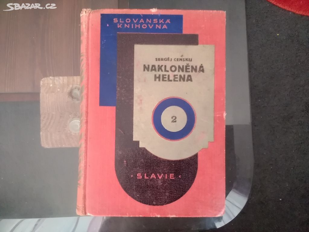 Nakloněná Helena - román - staré tisky