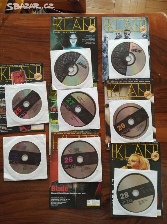 Časopis KLAN mini CD-ROM