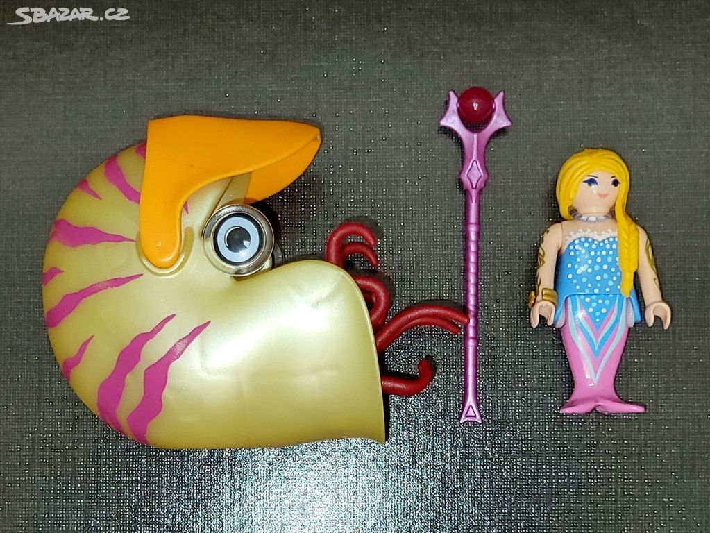 Playmobil Mořská panna se šnečí gondolou (150)