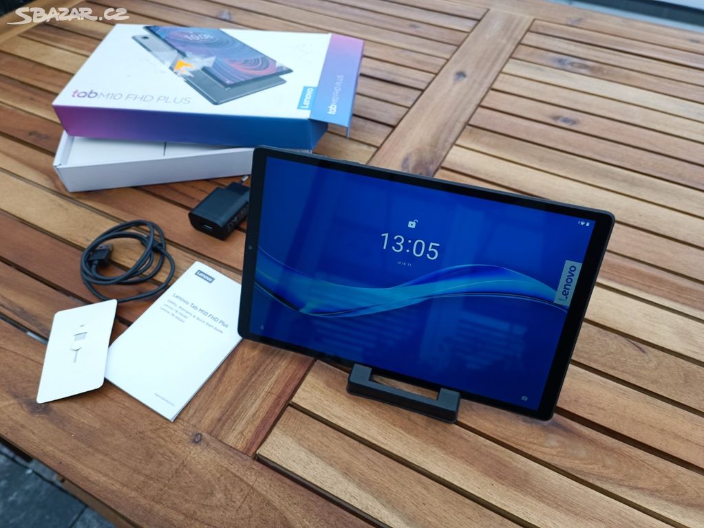 Pěkný Tablet Lenovo Tab M10 Plus, 4GB RAM,64GB
