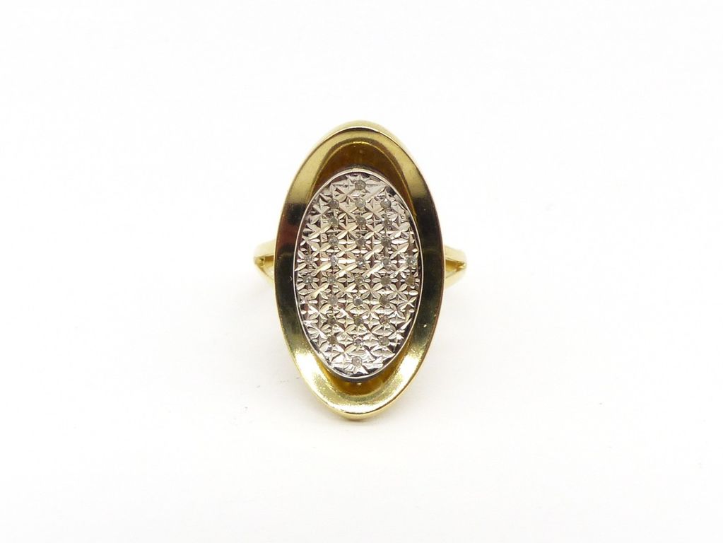 Zlatý prsten 4,85g vel.56+500 šperků klik: další -