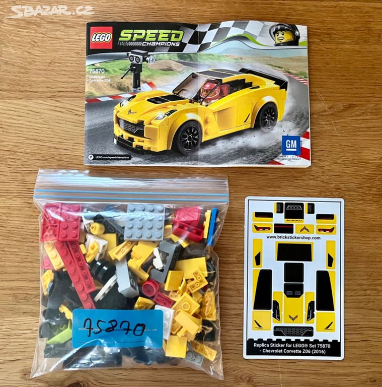 LEGO 75870 Speed Champions - Chevrolet Corvette