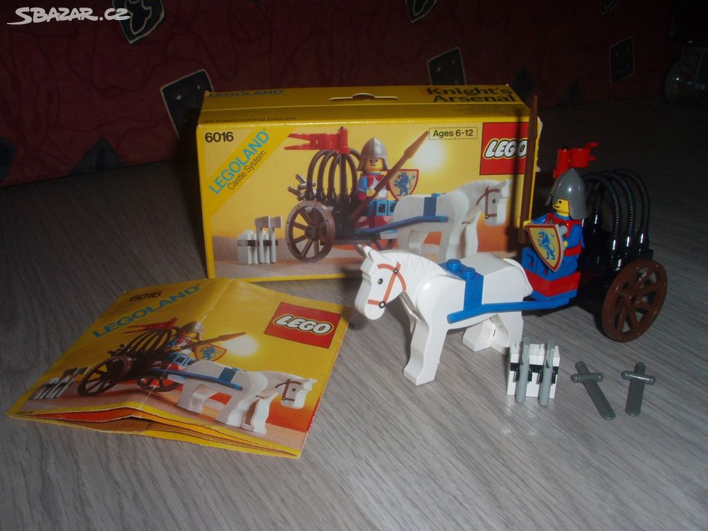 Lego hrady set 6016 s boxem a návodem