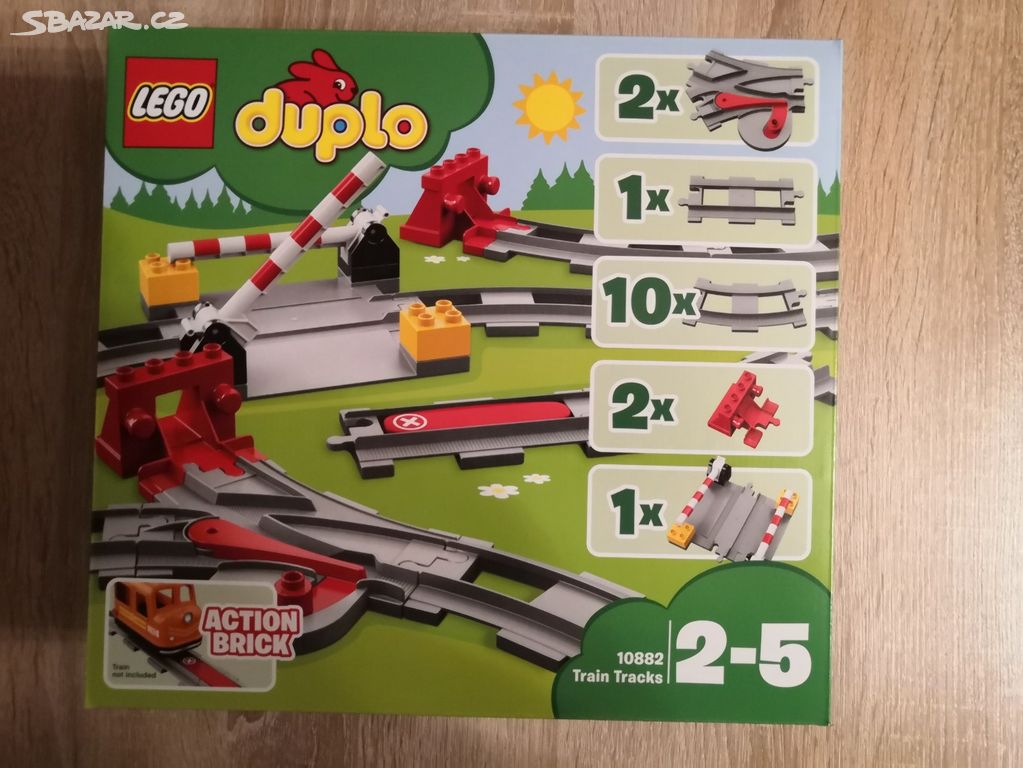 Nabízím Lego set 10882 - Duplo koleje