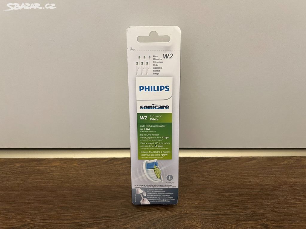 Nové náhradní hlavice Philips Sonicare W2 Optimal