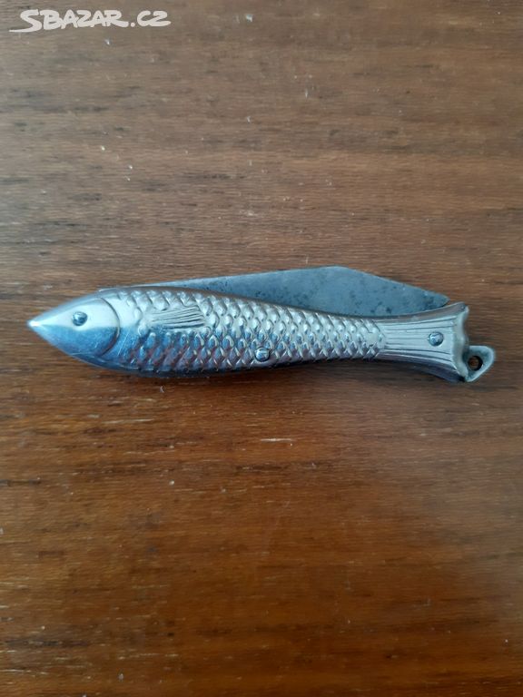 Retro kapesní nůž rybička