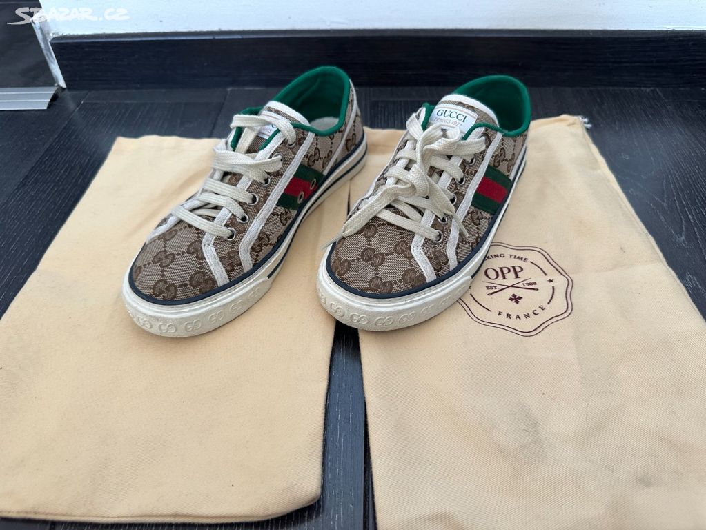 Prodám dámské tenisky GUCCI GG TENNIS 1977,vel. 36