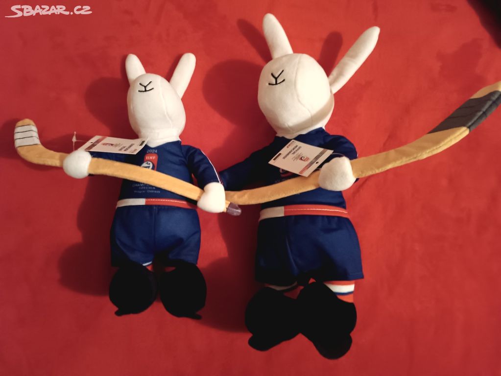 Bob a Bobek maskoti Mistrovství světa hokej 2024