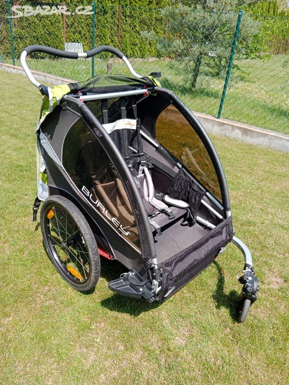 BURLEY D Lite odpružený dvojmístný vozík