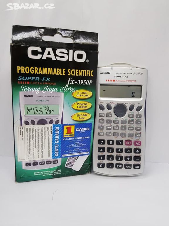 Kalkula ka CASIO fx 3950P Praha Sbazar.cz