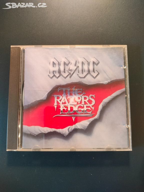 CD album AC/DC  The Razors Edge r.1990
