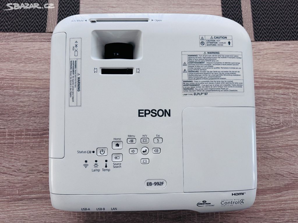Projektor EPSON EB-992F + 93" plátno