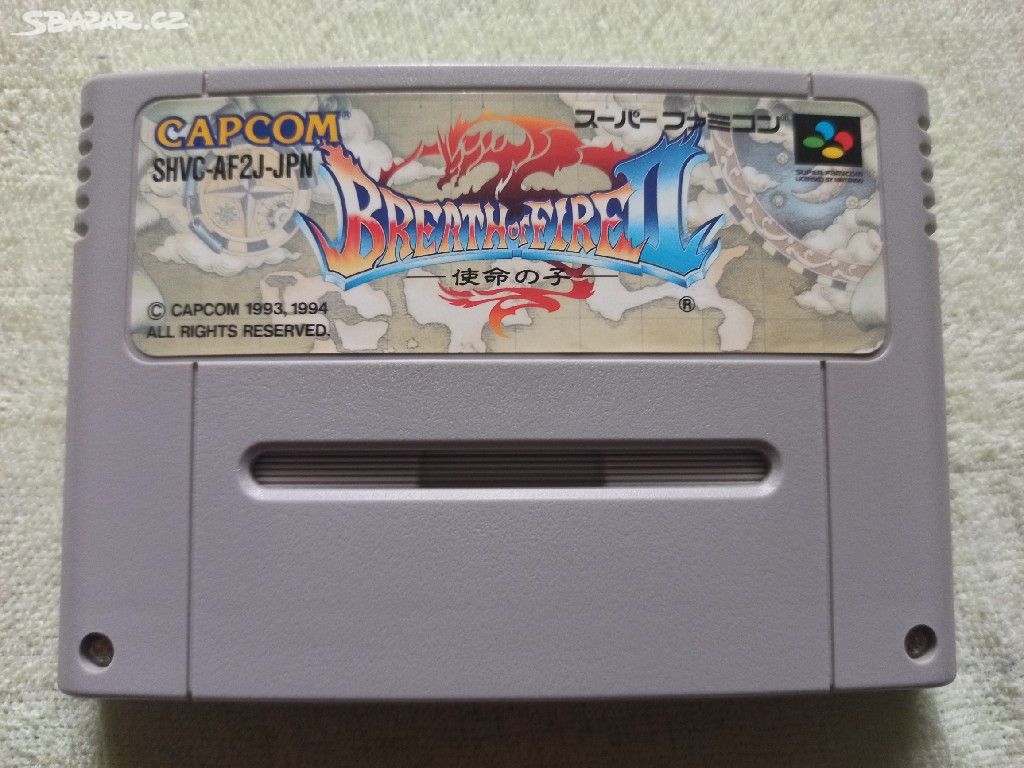 SNES Super Famicom Breath of Fire 2