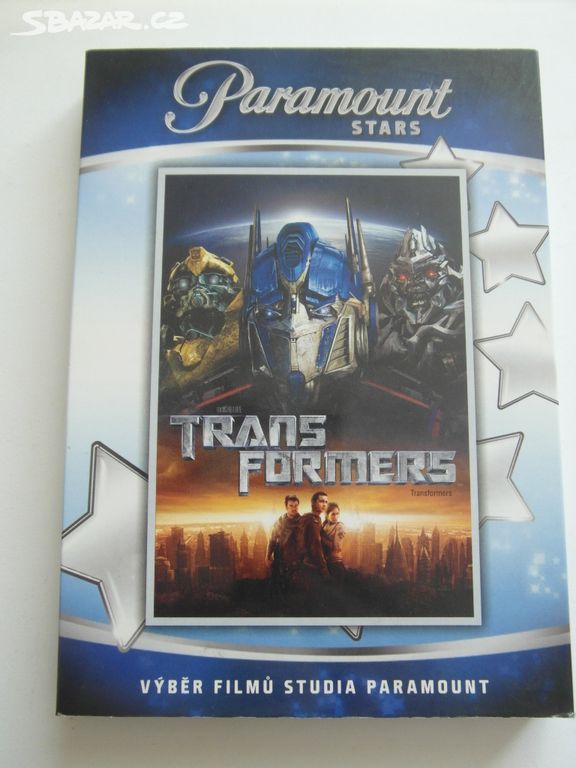 DVD- TRANSFORMERS- PARAMOUNT STARS- BOX