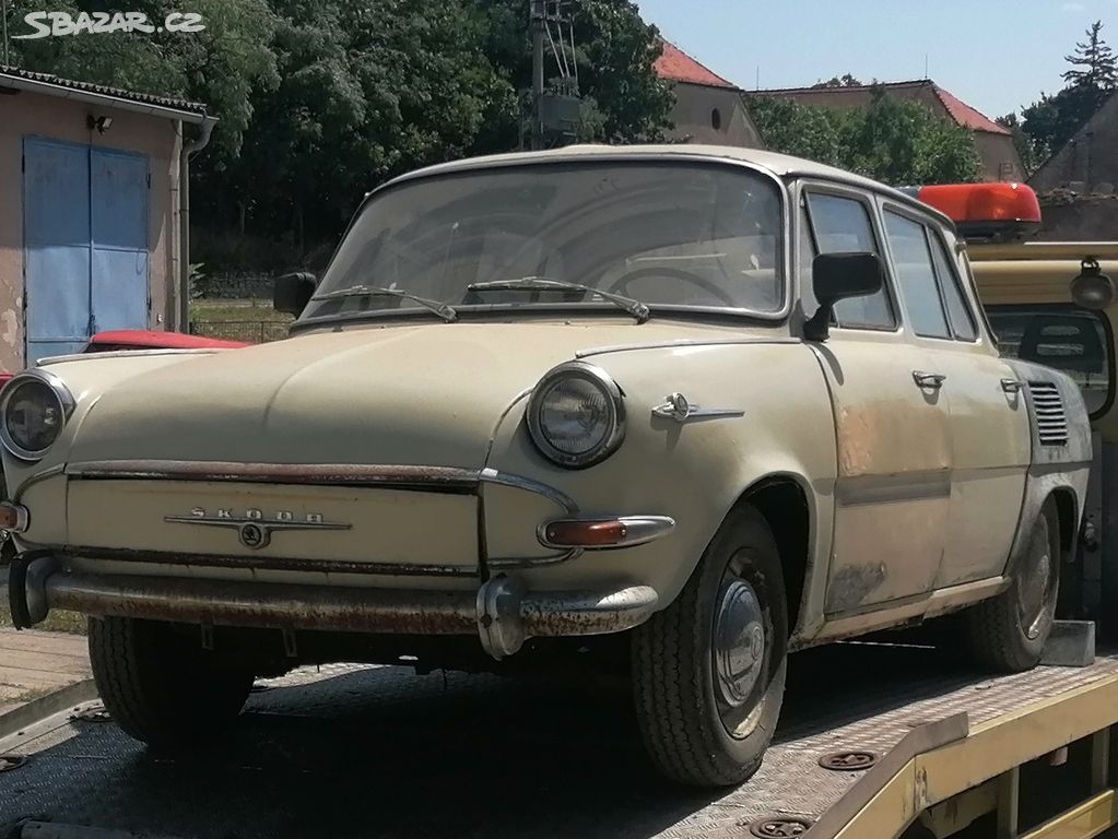 Prodám Škoda 1000MB úzký sloupek 1965