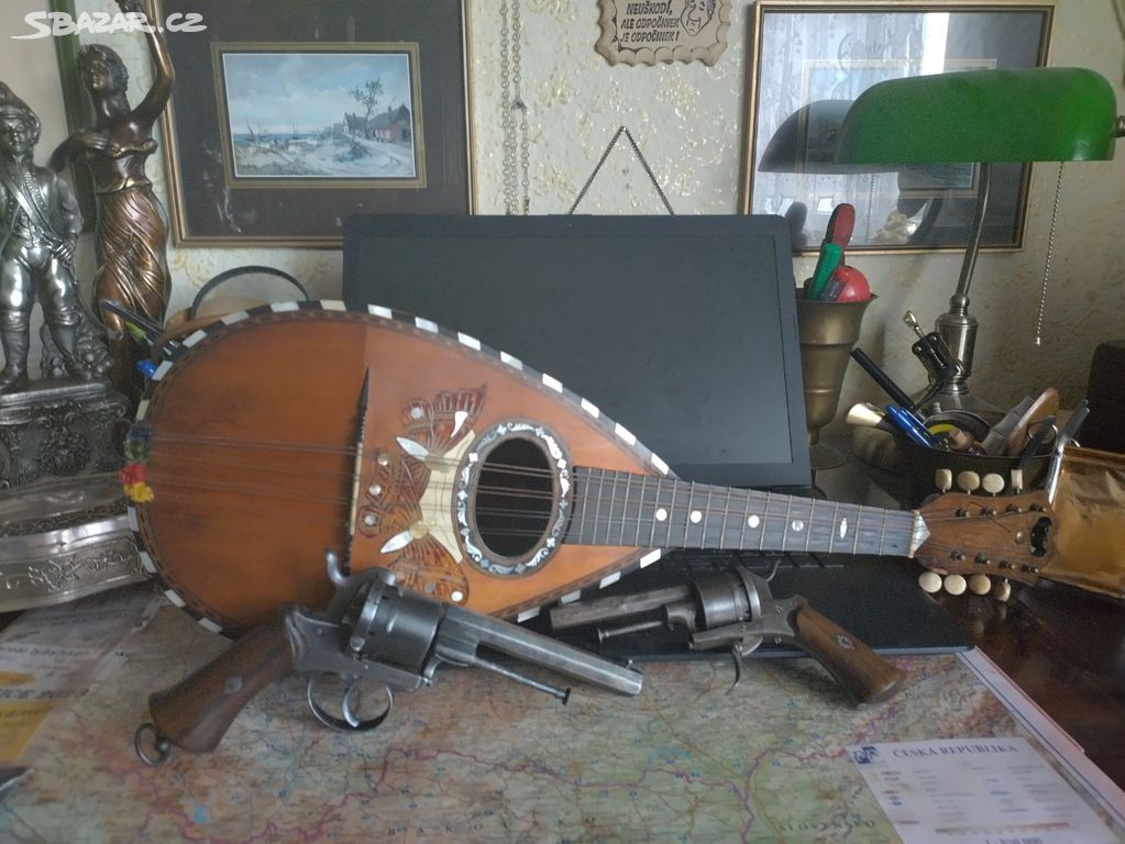 Starodávná mandolina - mistrovská