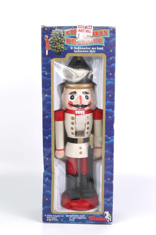 Louskáček - vánoční dřevěná figurka, voják