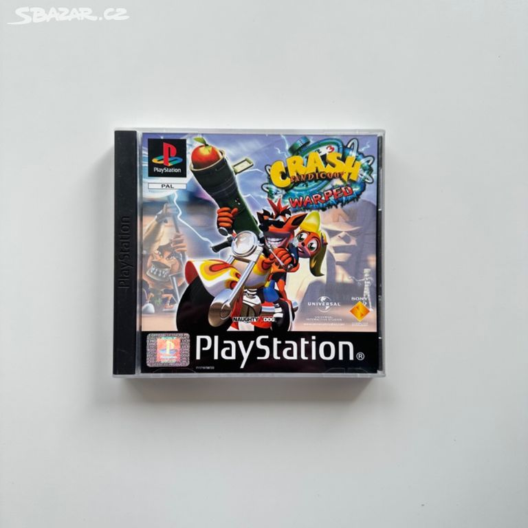 Crash Bandicoot Warped hra pro Playstation 1 ps1