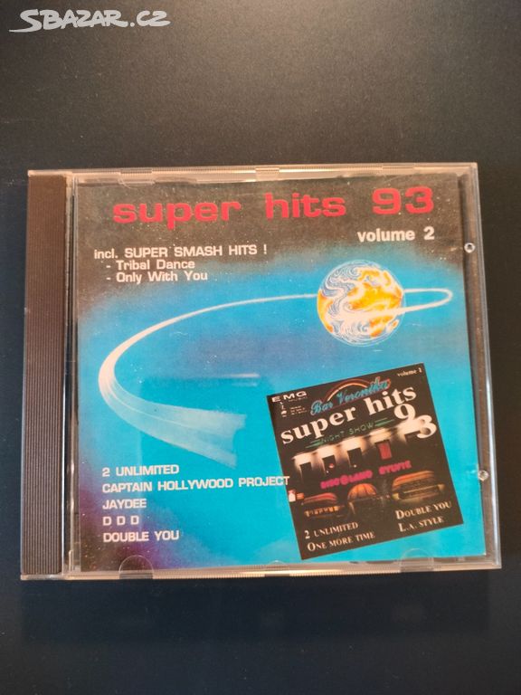 CD retro výběr Super Hits 93 - Volume 2 r.1993