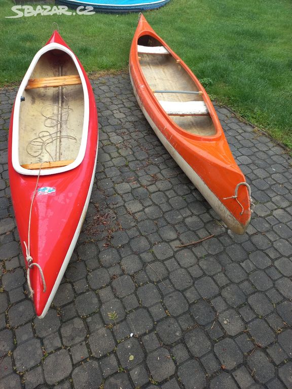 laminátové kanoe Vydra a Vltava