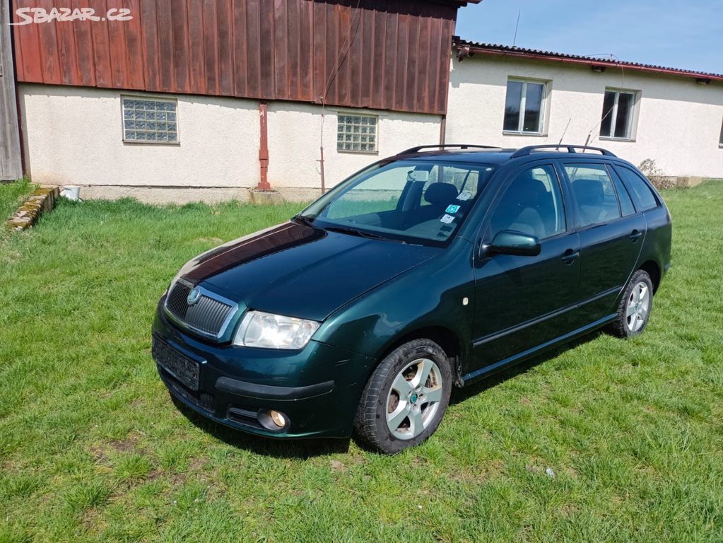 Prodám náhradní díly na Škoda Fabia kombi 1.4 59Kw