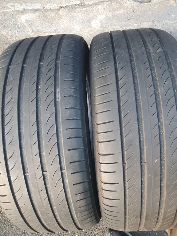 Prodám 2ks starších pneu Pirelli 245/45R19 letní