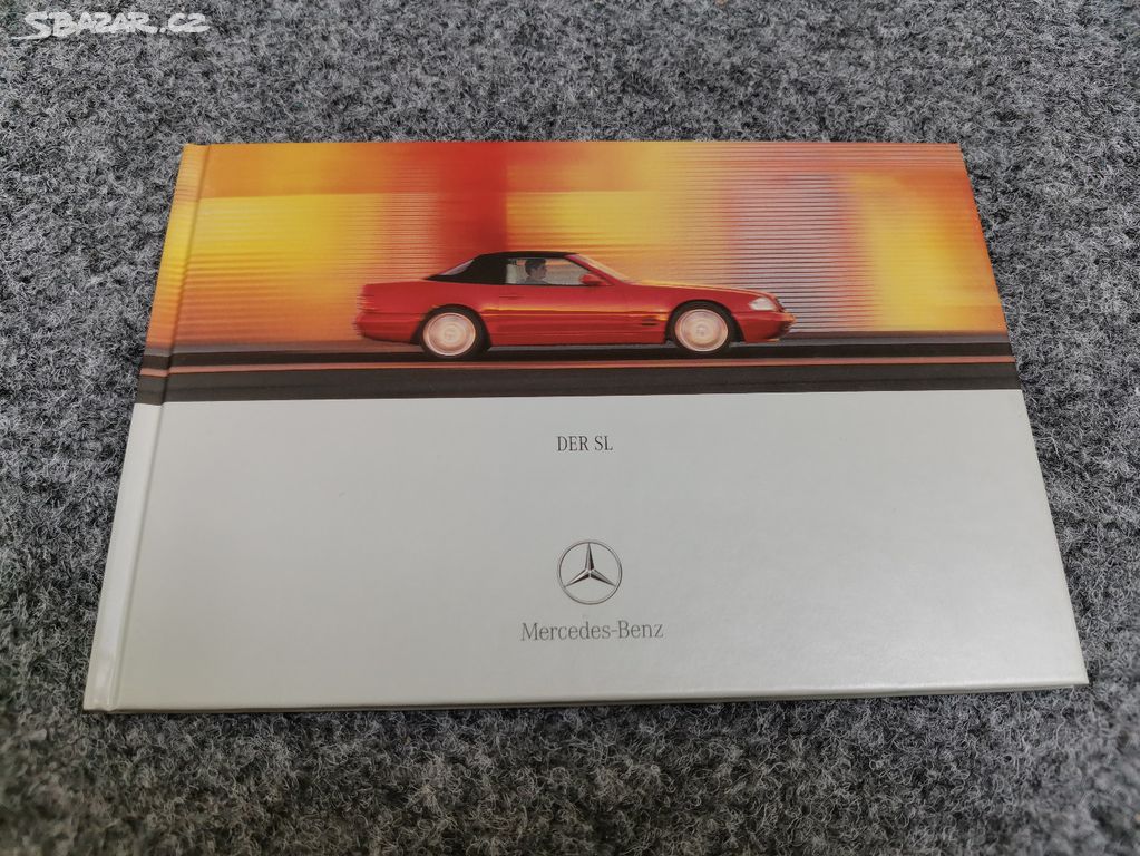 Prospekt Mercedes-Benz SL R129, 70 stran A5 2000 D