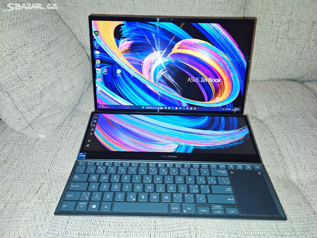 Asus ZenBook duo OLED UX582HM i7 11800H RTX3060 za
