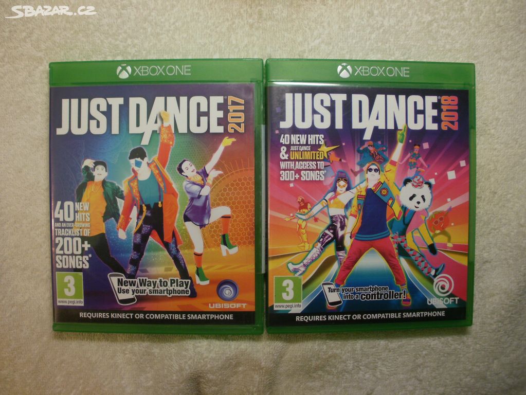 Kinect hry na XBox ONE - Just Dance 2017 + 2018